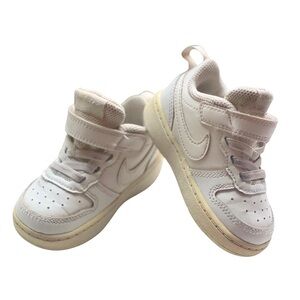 Nike Court Borough Low Recraft Toddler Sneakers Size 5 White | Kids Low-Top